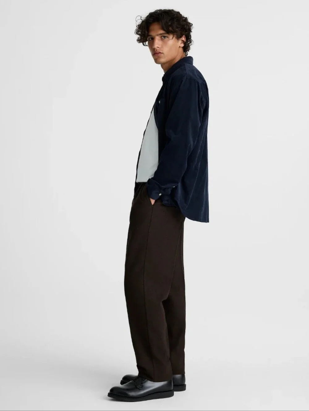 Madewell Officer Pants in Wool Blend  NX967 Size 30 NEW Chocolate